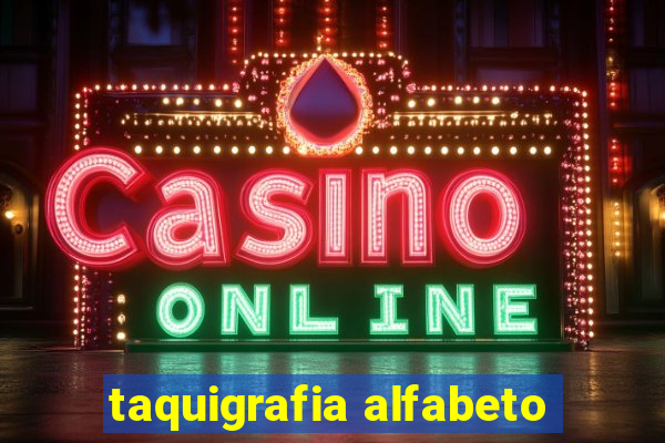taquigrafia alfabeto