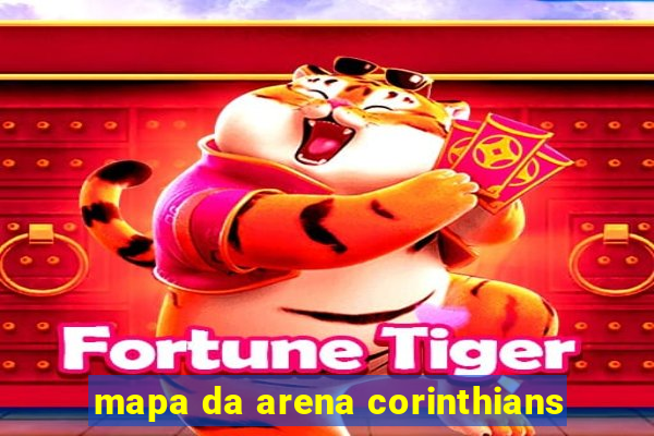 mapa da arena corinthians