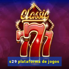 s29 plataforma de jogos