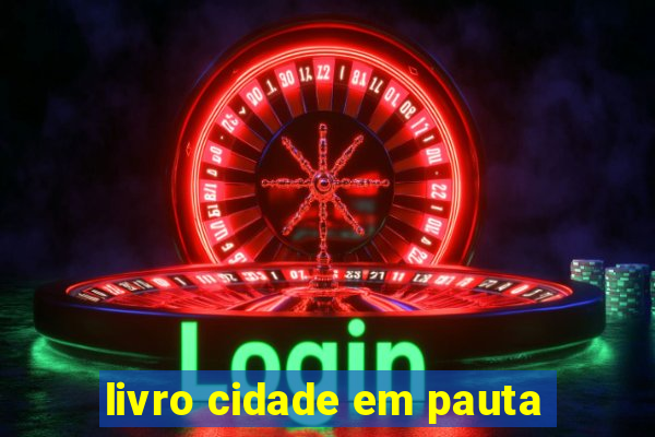 livro cidade em pauta