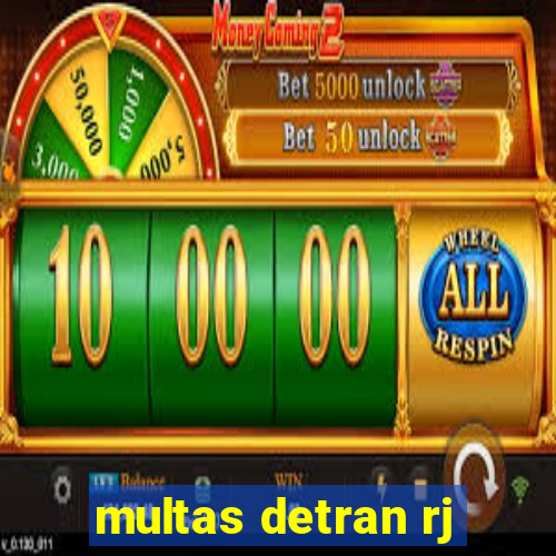 multas detran rj
