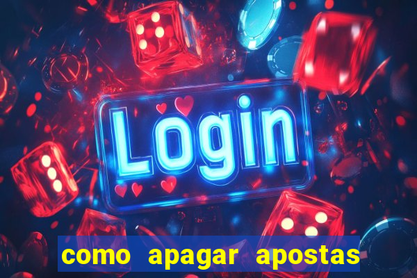 como apagar apostas no app da caixa