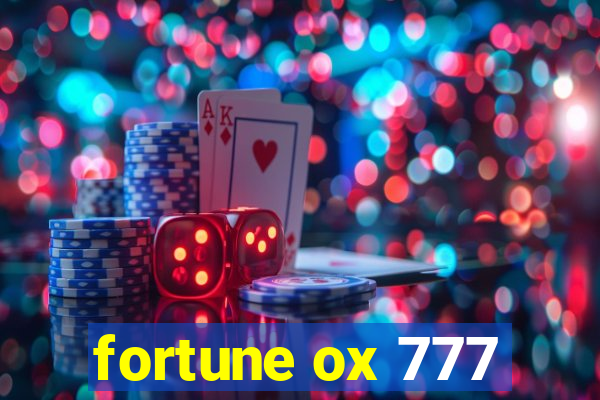fortune ox 777