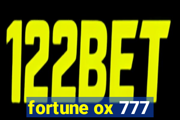 fortune ox 777