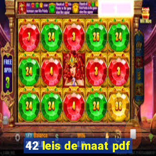 42 leis de maat pdf