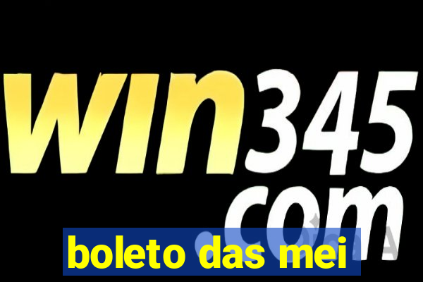 boleto das mei