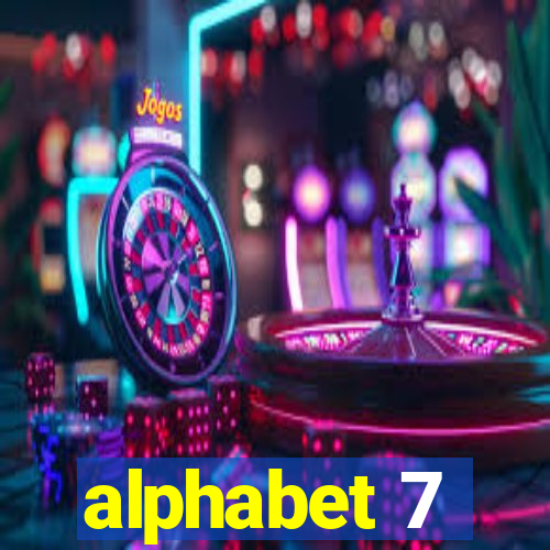 alphabet 7