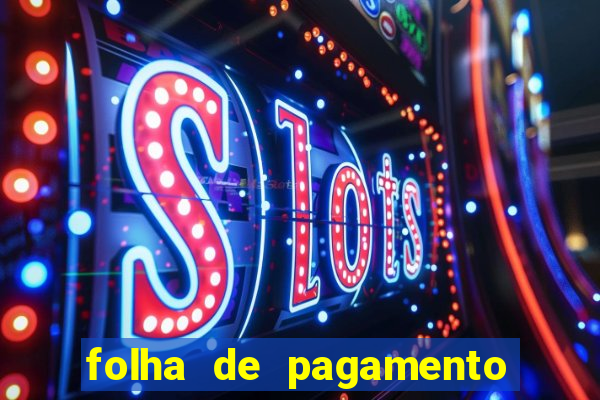 folha de pagamento para preencher word