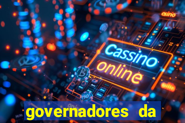 governadores da bahia por ano