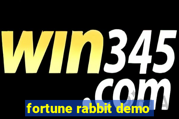 fortune rabbit demo