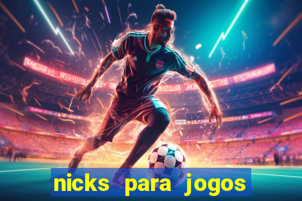 nicks para jogos de tiro